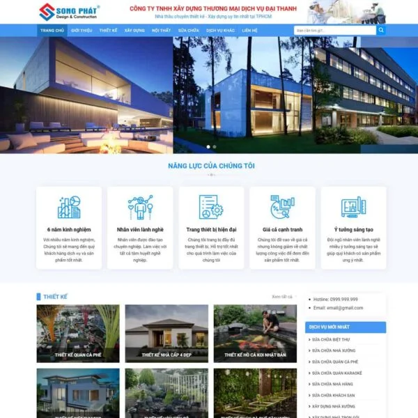 Theme WordPress xây dựng 02