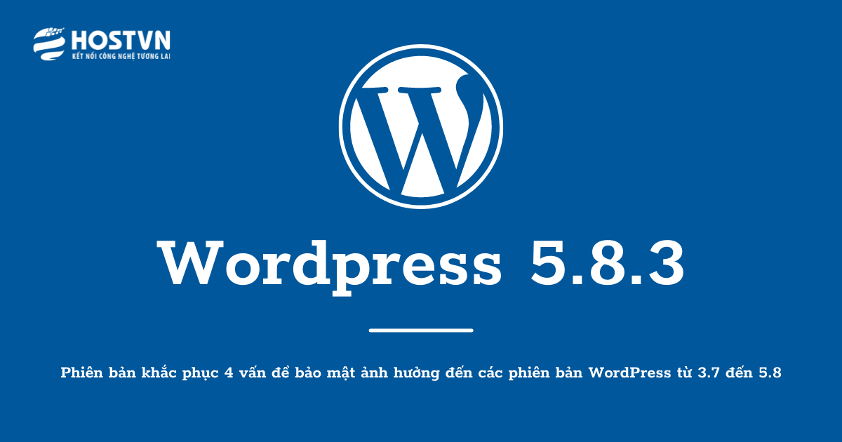 WordPress 5.8.3